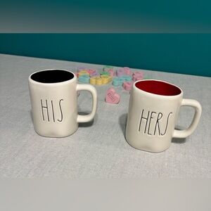 Rae Dunn his and hers mugs